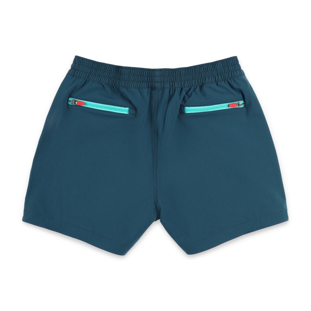 NWT Topo Designs Women's Global Shorts - Pond Blue, Large -Travel, Hiking, Sport - Picture 2 of 10